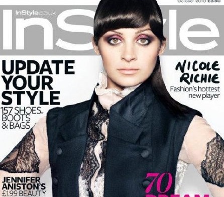 Nicole Richie Instyle. Nicole Richie is InStyle